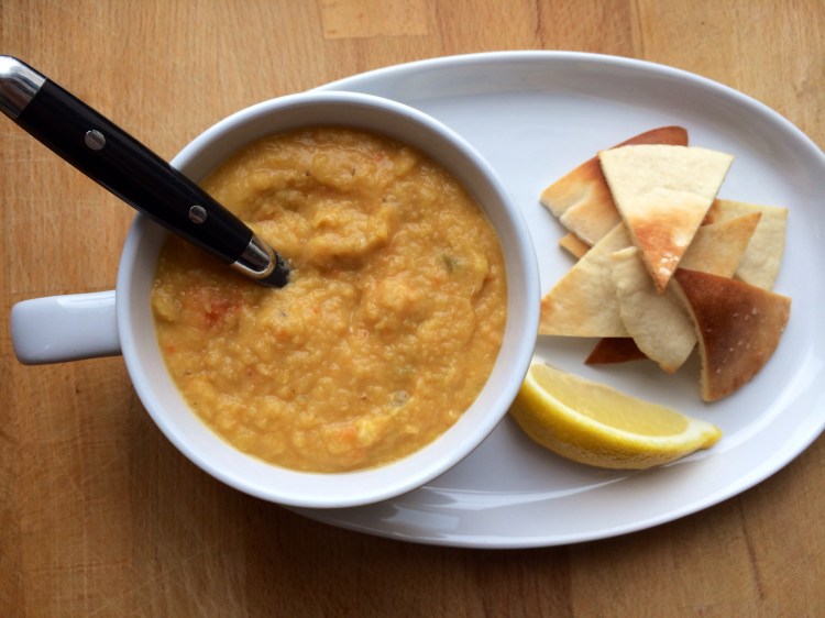 Crushed Lentil Soup