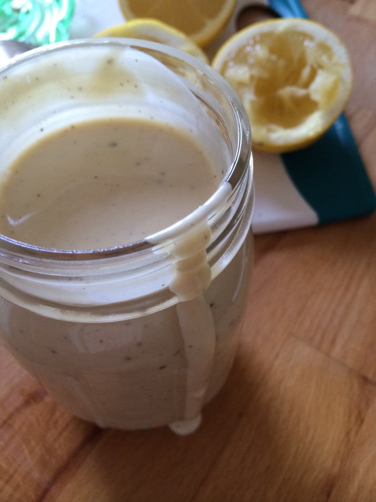 Creamy Caesar Salad Dressing
