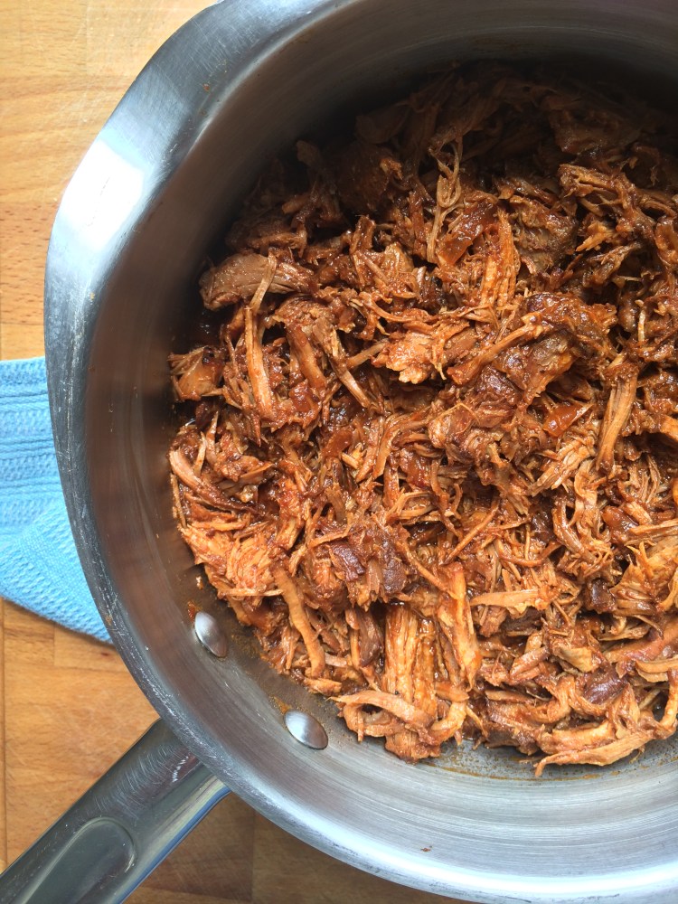 Crock Pot Pulled Pork with Buttermilk Coleslaw