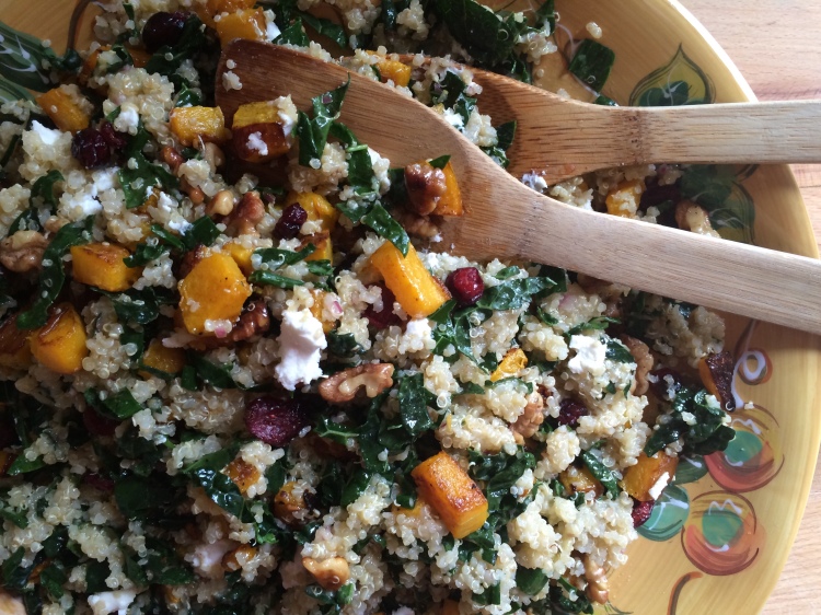 Quinoa and Kale Fall Salad