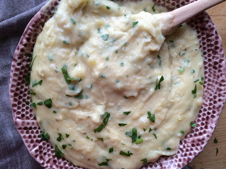 Crock Pot Skinny Mashed Potatoes