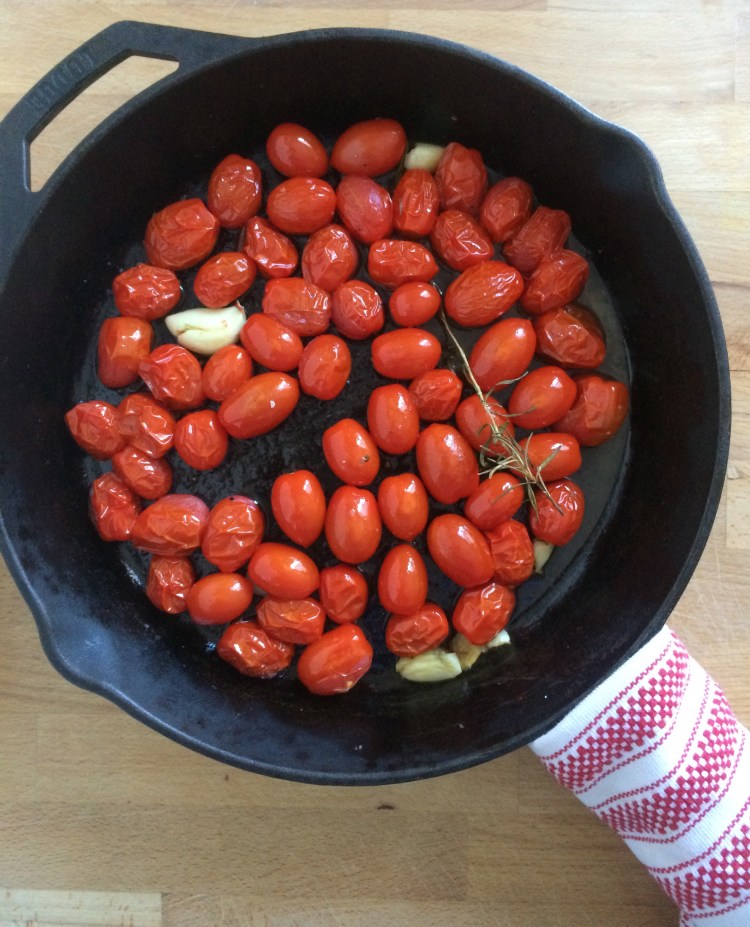 Roasted Tomato and Arugula Pasta Salad