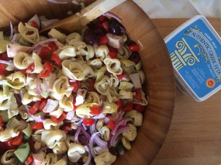 Greek Tortellini Pasta Salad3