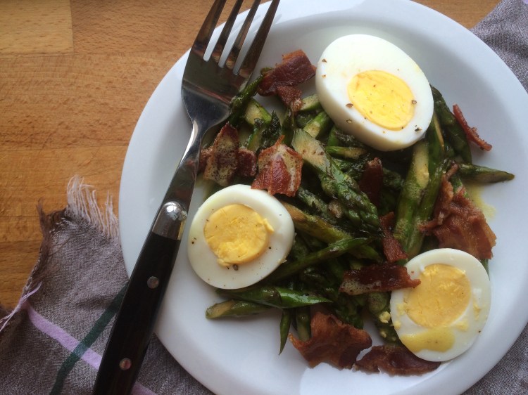 Asparagus, Egg and Bacon Salad with Dijon Vinaigrette3