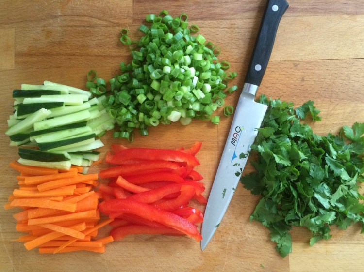 Sesame-Ginger Soba Noodle Salad with Chicken